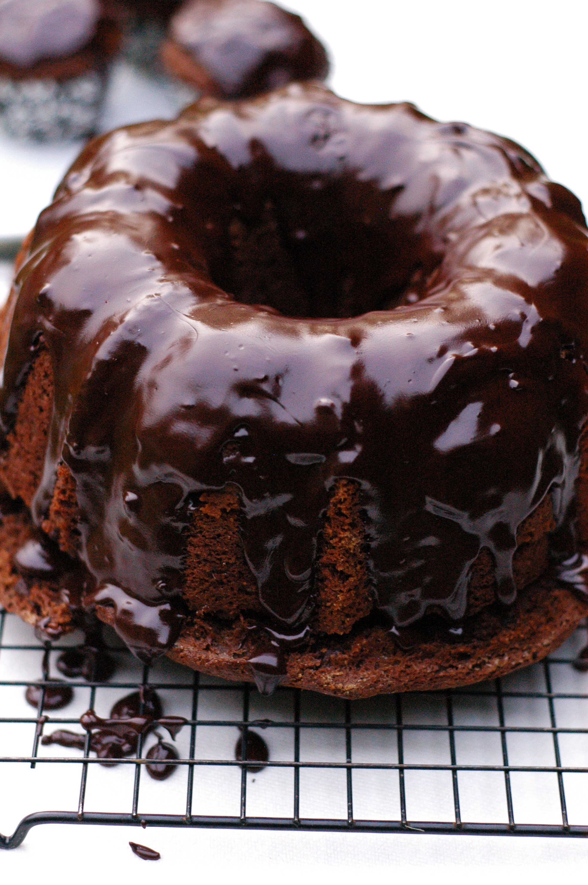 Dark chocolate Zucchini Cake