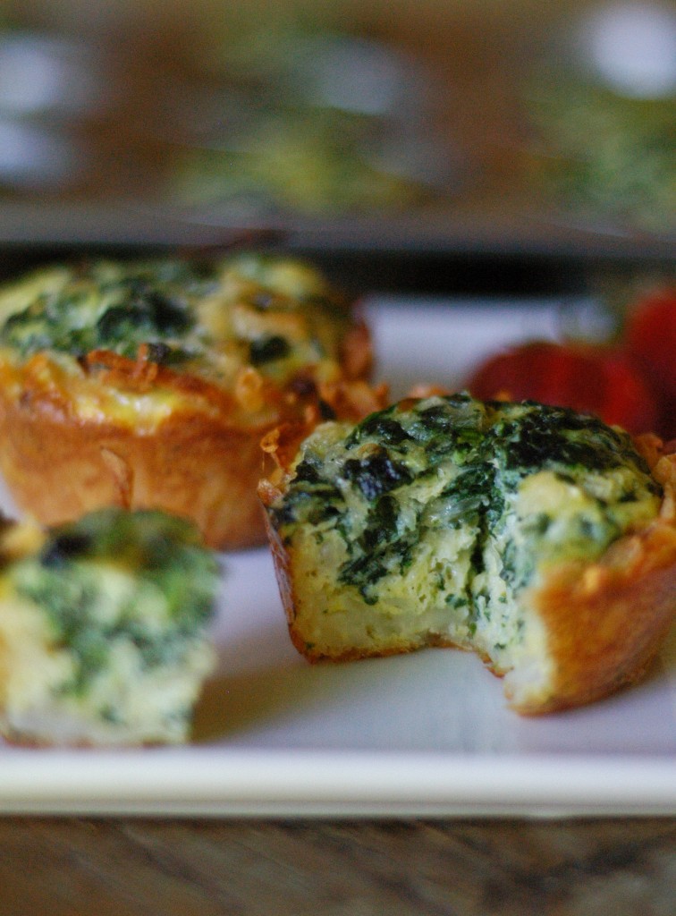 Mini Quiches with a Hash Brown Crust – Out of the Box Food