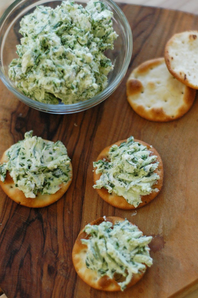 Spinach and Goat Cheese Spread